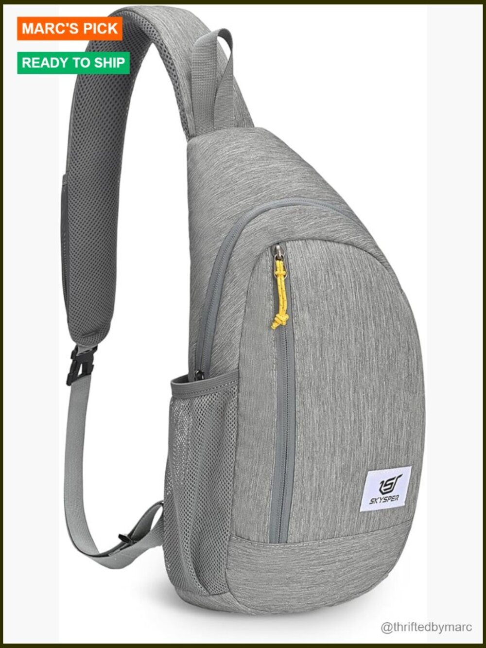 RFID Anti-Theft Sling Backpack Daypack Travel Hiking Crossbody Bag